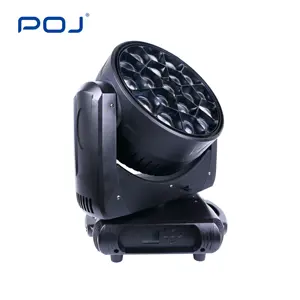 Poj OJ-Y1940 Led Wash Par 4in1 Met Hoesje 19X40W Zoom Rgbw Beam Big Bee Eye Moving Head Light Voor Dj Disco Podiumverlichting