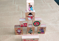 Tampon journal en bois personnalisé pour enfants kit de tampons en caoutchouc enseignant bébé jouet scrapbooking animal noël ferme tampons en bois ensemble