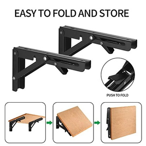 <span class=keywords><strong>L</strong></span> hình tam giác Giá kim loại hình tam giác gắn kết cho funiture Kệ bản <span class=keywords><strong>l</strong></span>ề gấp Kệ chân đế 8 14 16 18 20 inch Heavy Duty - Product Image 2