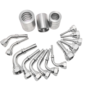 Fabricant de raccords de tuyaux, connecteur de tuyau coudé BSP/JIC/ORFS, raccord plaqué zinc BSP - Product Image 6