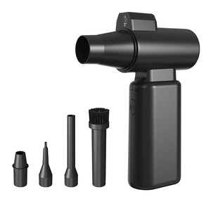 Có Thể Điều Chỉnh 100000Rpm LED Ánh Sáng Có Thể Sạc Lại Không Dây Máy Thổi Khí Thiết Bị Điện Làm Sạch Bàn Phím Màu Đen Nén Không Khí Khăn Lau Bụi - Product Image 1