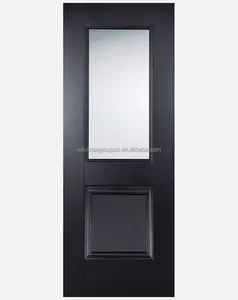 Modern high quality custom black internal doors for apartment