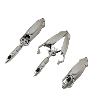 Stylo à bille multifonctionnel créatif et original avec logo personnalisé, jouet anti-stress unisexe en plastique ABS, déformations par rétrécissement - Product Image 5