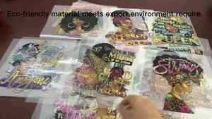 Transferts thermiques sérigraphiés de haute qualité personnalisés, impression numérique, transferts thermiques personnalisés prêts à être pressés pour t-shirt - Product Image 4