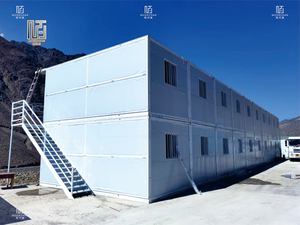 Contenedor de Envío Plegable con Panel Sándwich y Construcción de Acero, Resistente al Fuego y a la Humedad, para Uso en Edificios de Oficinas y Talleres - Product Image 4