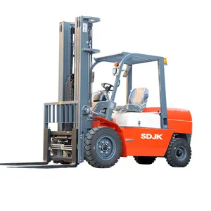 New Hot Sale China 4 Wheel Drive Counterbalanced Forklift Hydraulic 2.5 Ton 3 Ton Diesel Forklift Customize New Forklift
