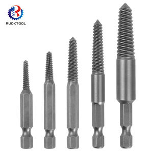 Set di 5 estrattori <span class=keywords><strong>per</strong></span> <span class=keywords><strong>viti</strong></span> con punte da trapano e guida, <span class=keywords><strong>per</strong></span> rimozione bulloni danneggiati o rotti, <span class=keywords><strong>estrattore</strong></span> <span class=keywords><strong>per</strong></span> <span class=keywords><strong>viti</strong></span> con gambo esagonale <span class=keywords><strong>per</strong></span> utensili elettrici - Product Image 6