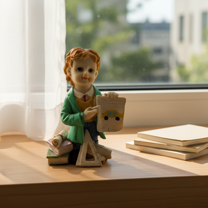 Figurine de <span class=keywords><strong>petit</strong></span> garçon en résine personnalisée pour décoration de table - Product Image 1