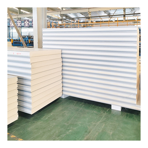 Insulated and Fireproof PU Wall <strong>Sandwich</strong> <strong>Panels</strong> <strong>Roof</strong> <strong>Panels</strong> for Cold Storage Room - Product Image 6