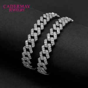 Hip Hop Necklace 10/12/14/16/20mm Moissanite S925 Silver Cuban Chain Trendy Everyday Wear - Product Image 3