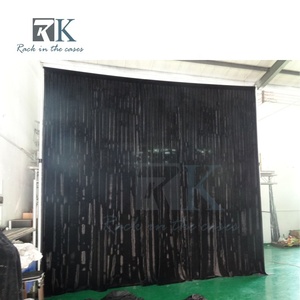 Kit de Tubos y Cortinas Ajustables, Soporte para Telón de Fondo para Eventos, Fiestas y Decoración de Bodas - Product Image 4