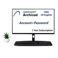 Graphisoft Archicad 29 Version Éducative - Activation d'un compte d'un an - Applications de modélisation architecturale - Logiciel BIM