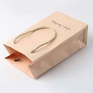 SPRING High-end New Arrival Customized Colorful CMYK Printing Art Paper <b>Shopping</b> <b>Bag</b> for Clothing Packaging - Product Image 2