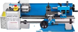 Mini Torno Manual de 7x14 Pulgadas, Máquina Multifuncional de Trabajo Ligero en Metal para Uso Doméstico - Product Image 4