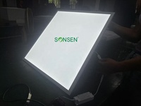 Panneaux LED commerciaux 60x60mm sélectionnables en 3 CCT, 36W 48W, panneau LED encastré 2x2, CRI80, IP44, garantie 3 ans