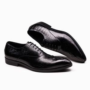 Spring and Summer New Style Business Formal Leather Shoes Pointed <b>Toe</b> Fashion Casual Business Men's Suit Shoes - Product Image 5