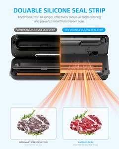 Máquina <span class=keywords><strong>Selladora</strong></span> <span class=keywords><strong>al</strong></span> Vacío Mini para Cocina 2026, Bajo Ruido, Personalizable, para Uso Doméstico y en Garaje - Product Image 2