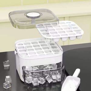 Eco-Friendly One-Click Quick-Frozen <b>Ice</b> Cube Mold Easy Release Whiskey Household <b>Ice</b> Box Storage Reusable Plastic <b>Ice</b> <b>Maker</b> Tool - Product Image 3