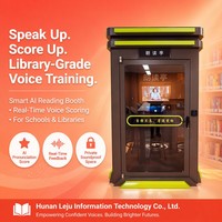 Cabina Insonorizada para Lectura de Audio |   Estación de Estudio Clásica para Recitación Concentrada |   Módulo para Bibliotecas, Escuelas y Museos