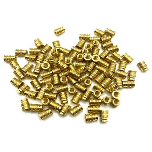 Enjeksiyon kalıplama için 1/4-20 tırtıllı pirinç dişli ekleme somunu - Product Image 4