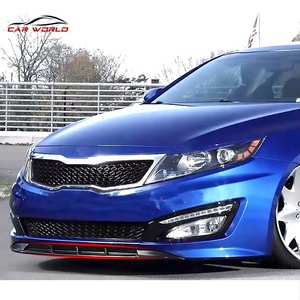 Carworld 2011-2013 for K5 Front Bumper Lip Kit High ABS Plastic Car Body ABS Material New Condition with Tow <b>Hook</b> Cut-Outs - Product Image 6