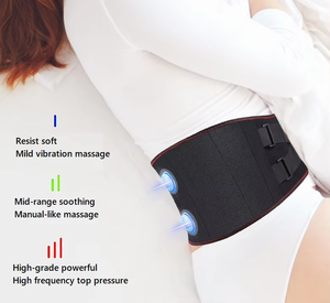 Aofit مدلك البطن المدفأ القطني يهتز اهتزاز القصر الدافئ ، - Product Image 2