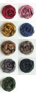 Sergé noir rayure gland Court foulards polyester d'épissure en soie brillante crème solaire châle hijabs d'hiver pour <span class=keywords><strong>les</strong></span> femmes de mode en gros - Product Image 5