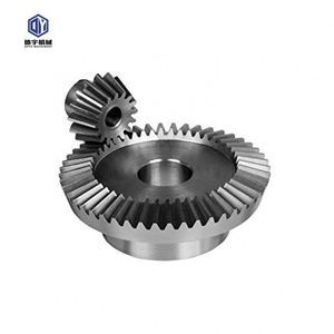 High Precision Customized Spur Bevel Gear Pinion with Helical Tooth Profile for Farm Applications - Product Image 1