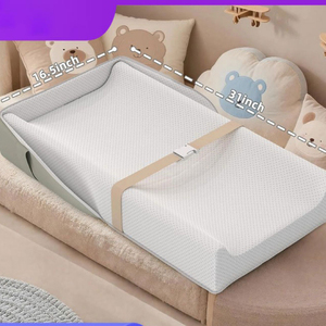 Tapis à <span class=keywords><strong>langer</strong></span> portable en mousse haute densité facile à nettoyer avec housse imperméable pour les voyages et l'extérieur - Product Image 6