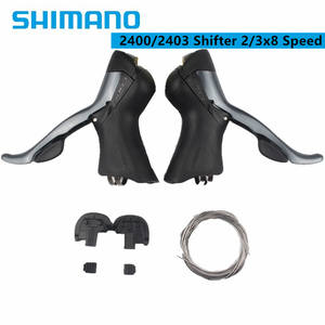 Maneta de Cambio <span class=keywords><strong>SHIMANO</strong></span> CLARIS ST R2000 Dual Control 2x8v <span class=keywords><strong>3x8</strong></span> Velocidades 24 Velocidades <span class=keywords><strong>Desviador</strong></span> ST R2000 2400 para Bicicleta de Carretera <span class=keywords><strong>Shimano</strong></span> - Product Image 2