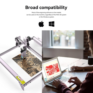 ATOMSTACK <span class=keywords><strong>A5</strong></span> M50 <span class=keywords><strong>Pro</strong></span> Plus 410*400mm <span class=keywords><strong>40W</strong></span> madera contrachapada Metal madera DIY Mini diodo máquinas de grabado láser portátiles - Product Image 6