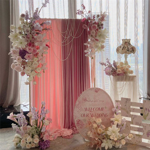 Elegant Wedding <strong>Welcome</strong> Stand With Floral Arrangement Decorative Entrance <strong>Board</strong> for Party Receptions Celebration - Product Image 6