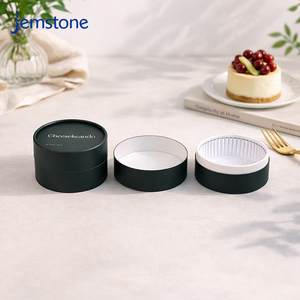 Custom Wholesale Biodegradable Oven Safe Baking Dessert Food Grade Cardboard Paper Tube <b>Packaging</b> Basque Cake Cylinder <b>Box</b> - Product Image 4