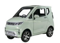 Scooter de mobilité fermé à 4 roues Mini voiture électrique à basse vitesse sans permis de conduire pour les personnes âgées
