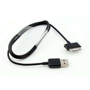 Câble de charge USB de <span class=keywords><strong>3</strong></span> pieds pour Samsung <span class=keywords><strong>Galaxy</strong></span> <span class=keywords><strong>Tab</strong></span> 2 <span class=keywords><strong>3</strong></span> N8000 P7510 P7500 P6200 P1000 P3100, noir - Product Image 3