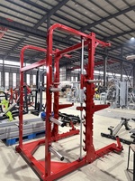 Machine d'entraînement musculaire multifonctionnelle à 5 stations, de qualité commerciale, avec structure en acier et système d'insertion multi-stations