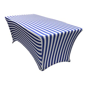 Mantel ajustado de 6 pies, decoraciones para eventos de boda, Patio, cubierta de mesa elástica de tela elástica para mesa plegable de 6 pies - Product Image 2
