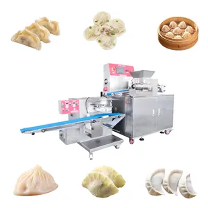 2023 Industriële Multifunctionele Automatische Vulling Gevulde Broodje Baozi Soep Knoedel Maken Machine Indian Momo Machine