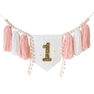 Ensemble de décoration pour fête d'<span class=keywords><strong>anniversaire</strong></span> de bébé garçon, 1ère année, pour baby shower - Product Image 5