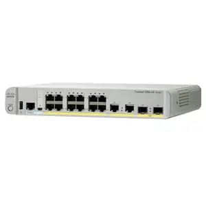 WS-C3560CX-12TC-S bekas, sakelar kompak 3560-CX 12-port Lapisan saklar kompak 3-12x10/100/1000 port Ethernet