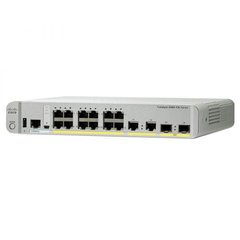 Used WS-C3560CX-12TC-S Compact Switch 3560-CX 12-port Compact Switch Layer 3 - 12 x 10/100/1000 Ethernet Ports
