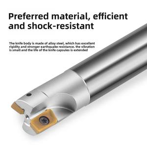 ที่ใส่เครื่องมือสำหรับเครื่องกัดคาร์ไบด์ <span class=keywords><strong>APMT1135</strong></span> CNC ที่จับแบบแท่งสามารถทำในประเทศ BAP300R ได้ - Product Image 4