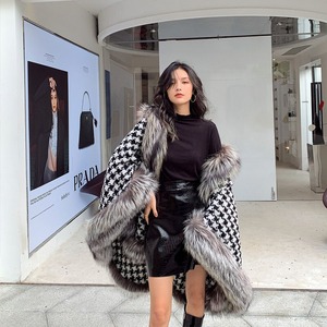 Elegante verdickte Kunst pelz jacke mit Woll futter <span class=keywords><strong>Long</strong></span> <span class=keywords><strong>Cape</strong></span> und Plüsch Baumwolle <span class=keywords><strong>Long</strong></span> Sustainable Clothing Pelzmantel für Frauen