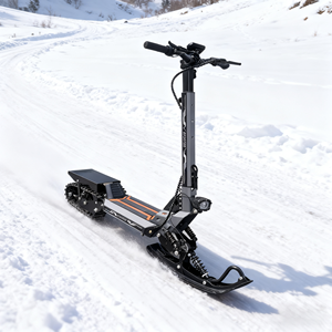 Scooter électrique 48V 800W 20Ah / luge / véhicule à chenilles 3-en-1 tout-terrain pour la terre et la <span class=keywords><strong>neige</strong></span> - Product Image 4