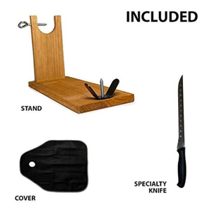 Soporte Profesional para <span class=keywords><strong>Jamón</strong></span> de Madera de Pino, Jamonero Español, Base de Madera Maciza Tallada, Accesorios de Cocina - Product Image 4