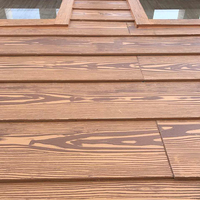 Feuilles grises modernes de fibre-ciment comprimé pour le plancher extérieur de plancher de plancher de panneau de ciment gris de base de conception de grain du bois