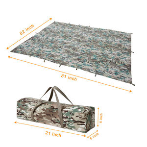 Akmax Chất Lượng Cao Bán Buôn Modular Bivy Bìa Tarp Lều Nơi Trú Ẩn Không Thấm Nước Tarp Dã Ngoại Ngoài Trời Cắm Trại Lều Tarp Multicam - Product Image 6