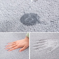 Tapis de sol antidérapant et absorbant pour salle de bain, tapis de douche, tapis absorbant pour toilettes, tapis de chevet pour chambre à coucher, tapis pour salon et entrée