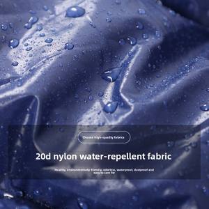 Sac de couchage <span class=keywords><strong>d</strong></span>'hiver léger pour une personne, style momie, rembourré de plumes <span class=keywords><strong>d</strong></span>'<span class=keywords><strong>oie</strong></span>, polyester 400T20D, fermeture éclair personnalisable - Product Image 6