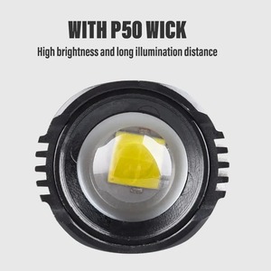 Linterna potente XHP50, 3 modos, luz LED fuerte, linterna con Zoom telescópico, recargable por USB, linterna de largo alcance para acampar y pescar - Product Image 6